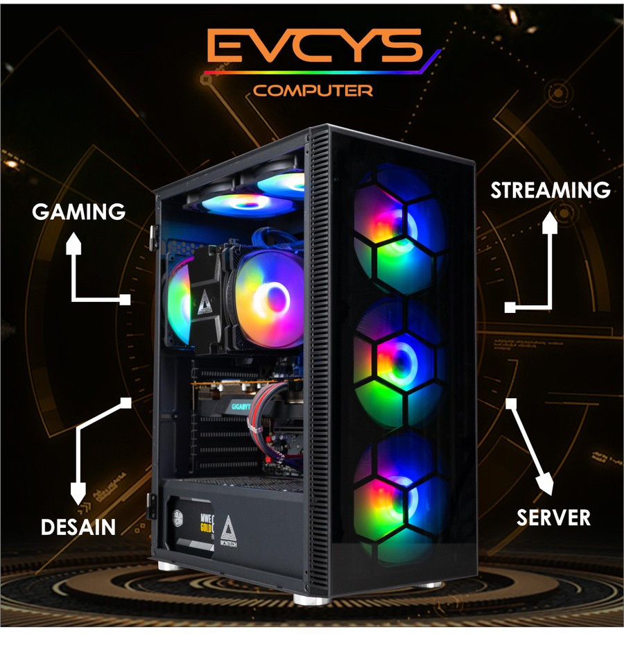 PC Gaming Design Office Intel i9 13900F RAM 32GB DDR5 RTX 4070 12GB